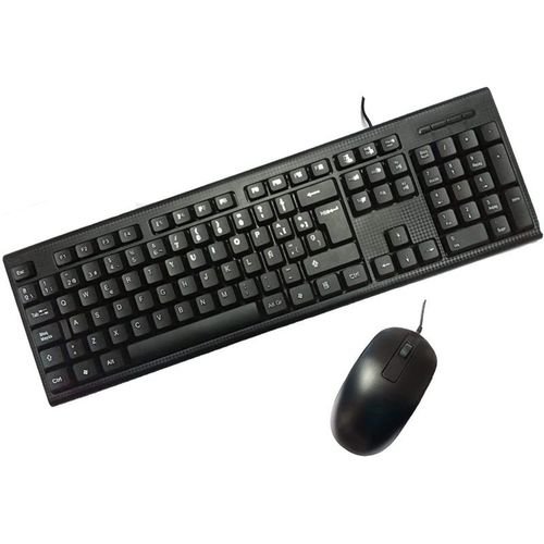COMBO TECLADO/RATON COOLBOX USB NEGRO (PC-CASE)