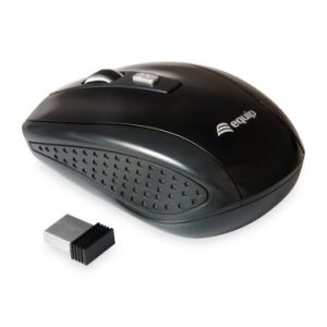 MOUSE EQUIP WIRELESS LIFE OPTICO 2.4Ghz 4 BOTONES COLOR NEGRO DPI 800/1200/1600