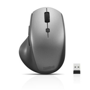 MOUSE LENOVO WIRELESS THINKBOOK MEDIA 2.4GHZ  7 botones, nano receptor, dise¤o ergonomico