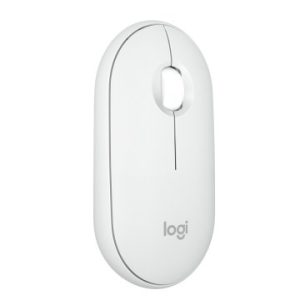 MOUSE LOGITECH WIRELESS Y BLUETOOTH PEBBLE 2 M350S 4000 DPI AMBIDIESTRO COLOR BLANCO