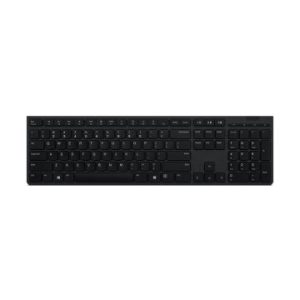 TECLADO LENOVO WIRELESS + BLUETOOTH  RECARGABLE (Cambie sin problemas hasta 3 dispositivos a través del dongle unificado 2.4G o BLUETOOTH)