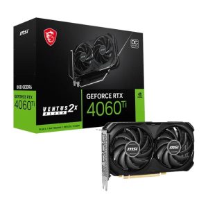 MSI NVIDIA RTX 4060 Ti 8G VENTUS 2X BLACK E1 O