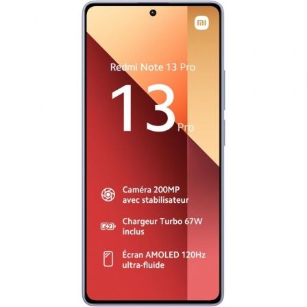 XIAOMI Redmi Note 13 PRO 6,67" 512GB 12GB Purple - Imagen 2