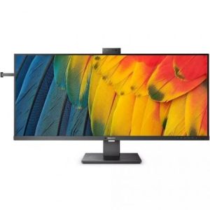 Monitor Profesional Ultraparonámico Philips 40B1U5601H 39.5"/ WQHD/ Webcam/ Multimedia/ Regulable en altura/ Negro