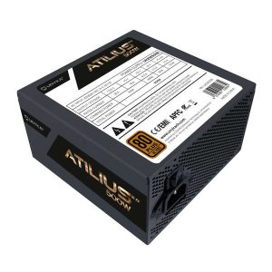 Unykach Atilius 2.0 Black 500W 80 Plus Bronze 500W ATX 2.3 - APFC - Ventilador 120mm