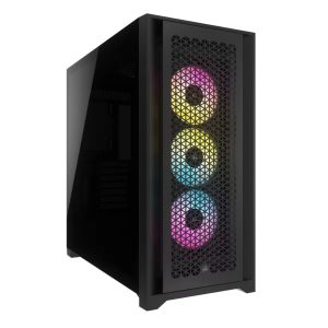 SEMI5000D RGB AIRFLOW TG BLACK - Corsair