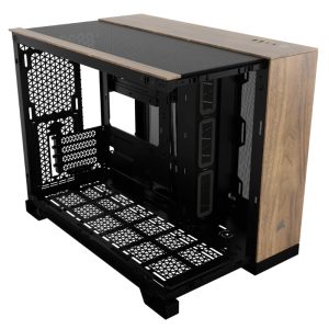 2500X TG BLACK/WALNUT WOOD - Corsair