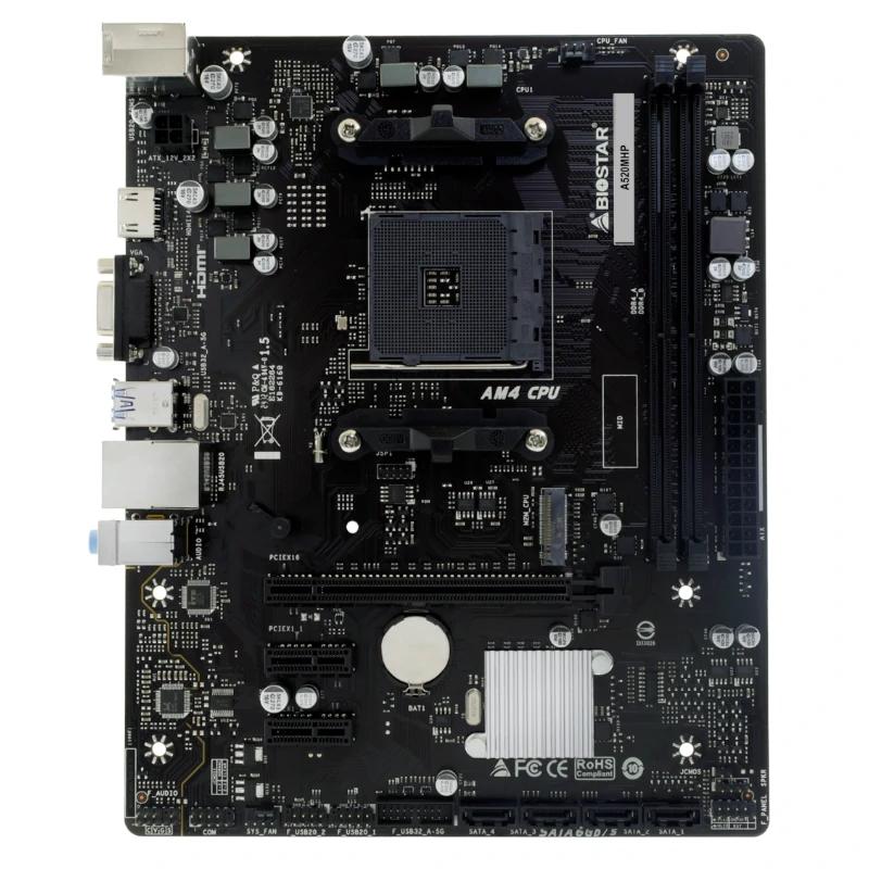 Biostar A520MHP mATX AM4 - Imagen 2