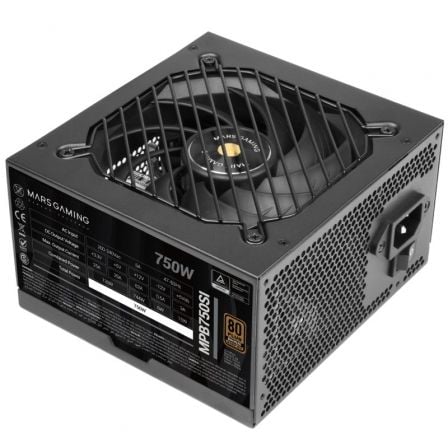 Mars Gaming MPB750SI/ 750W/ Ventilador 12cm/ 80 Plus Bronze