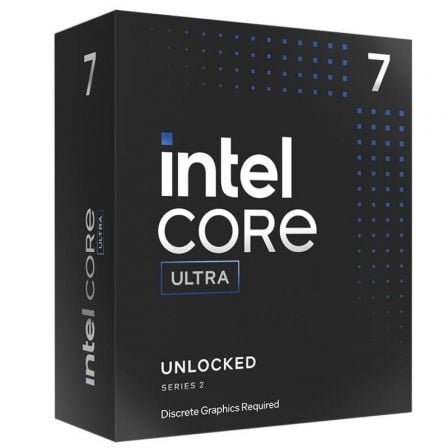Intel Core Ultra 7 265KF 5.2 GHz 30MB LGA 1851 BOX ( Sin ventilador )