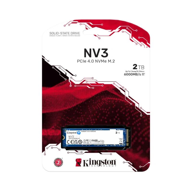 Kingston NV3 SSD 2TB PCIe NVMe Gen 4.0 - Imagen 3