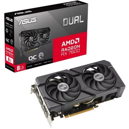 ASUS AMD DUAL RX7600 O8G EVO 8GB DDR6
