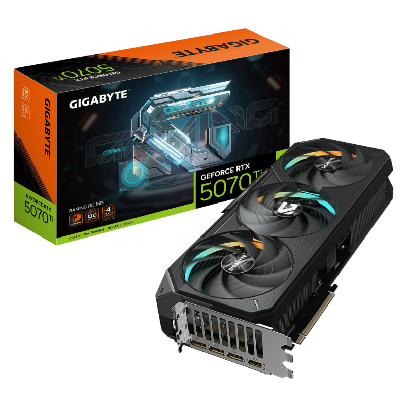 nVidia RTX 5070TI GAMING OC 16 GB GIGABYTE
