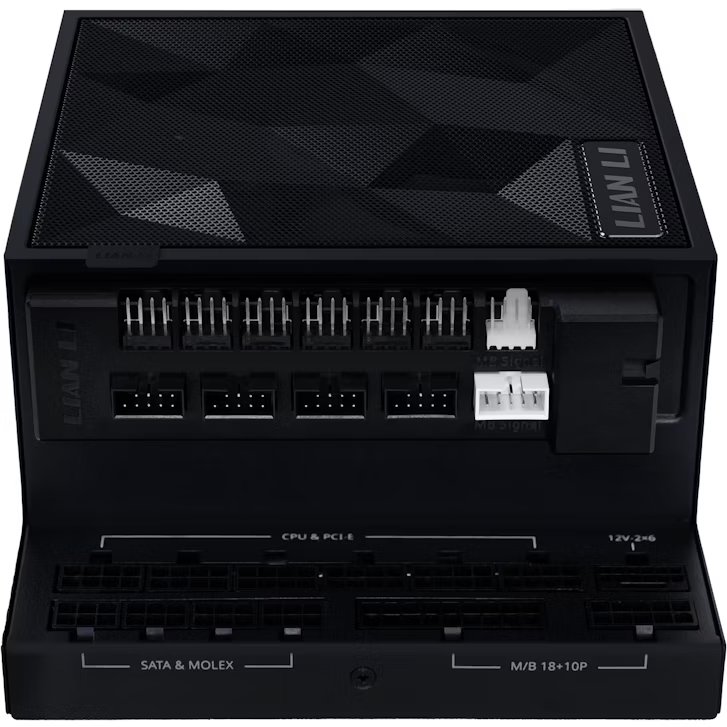 ATX LIAN LI EDGE GOLD 1200W BLACK+HU - Imagen 2