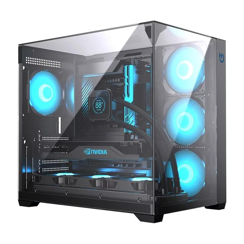 Hiditec Caja Atx Gaming Sky Black USB 3.1 TYPE-C - Imagen 4