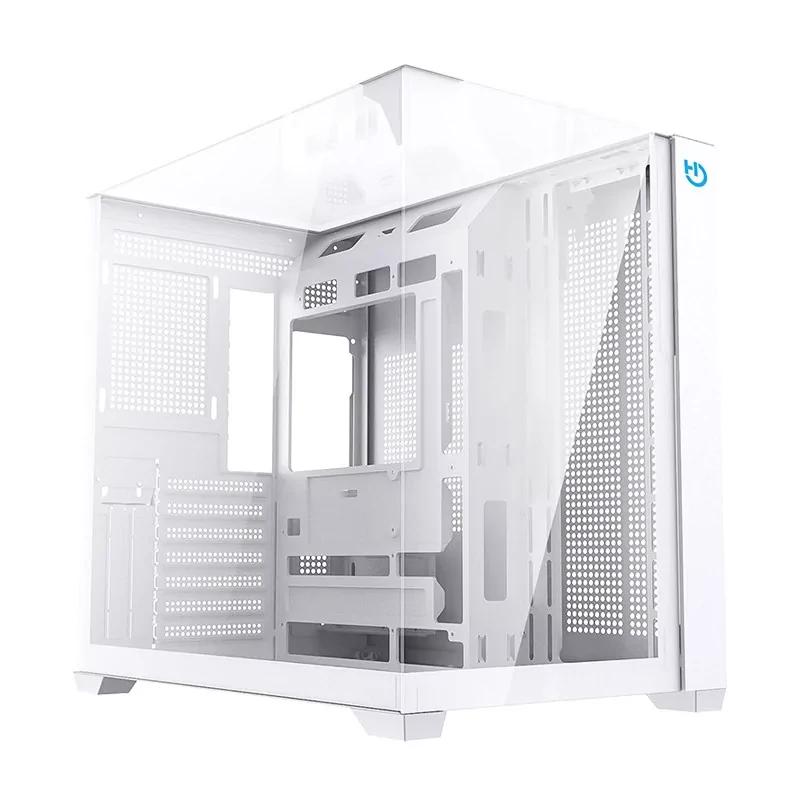 Hiditec Caja ATX Gaming Sky White USB 3.1 TYPE-C - Imagen 2