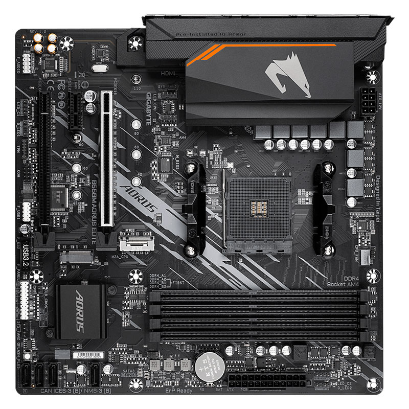 Gigabyte Aorus B550M ELITE mATX AM4 - Imagen 2