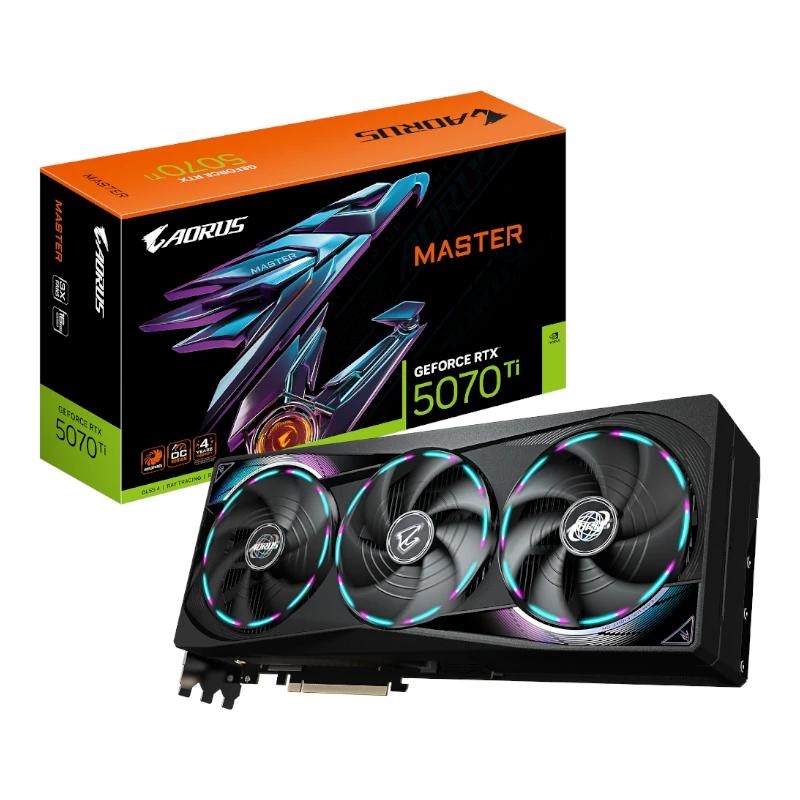 Gigabyte VGA NVIDIA RTX 5070 TI AORUS MAST 16 DDR7