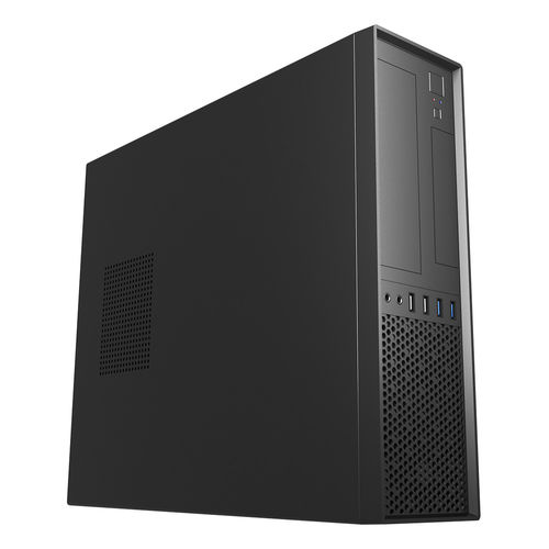 Caja SOBREMESA/MICRO-ATX UNYKA UK3001 SLIM S/FUENTE USB3.0 NEGRA - Imagen 2