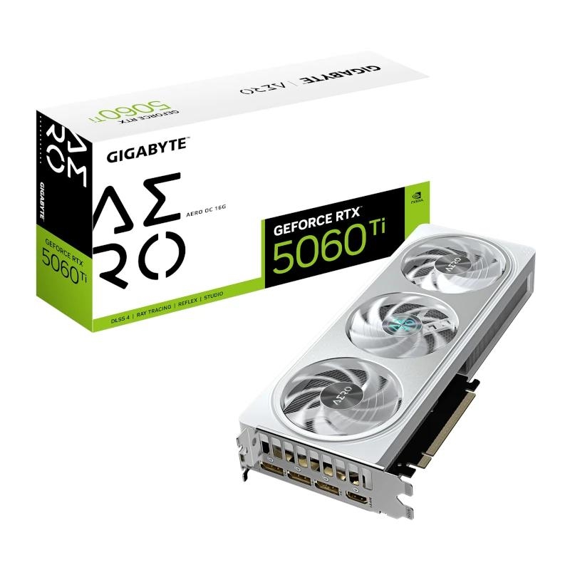 Gigabyte NVIDIA RTX 5060 TI AERO OC 16GB DDR7