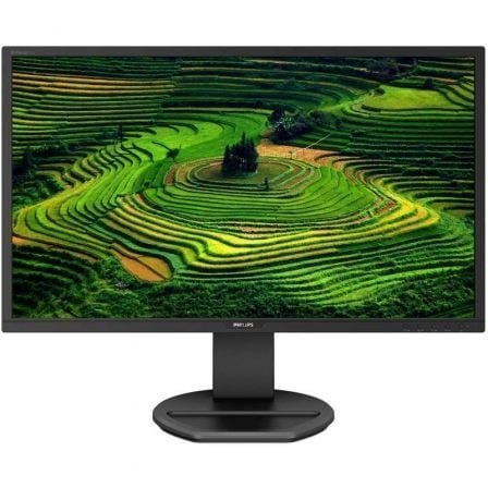 Monitor Profesional Philips 221B8LJEB 21.5"/ Full HD/ Altura Regulable/ Pivotante/ Multimedia/ Negro