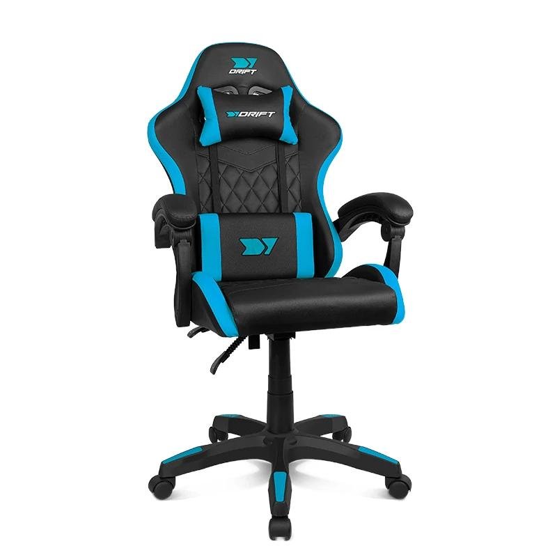 DRIFT Silla Gaming DR35 Negra-Azul - Imagen 2