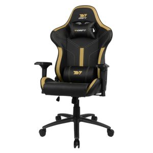 DRIFT Silla gaming DR350.Negro Dorada