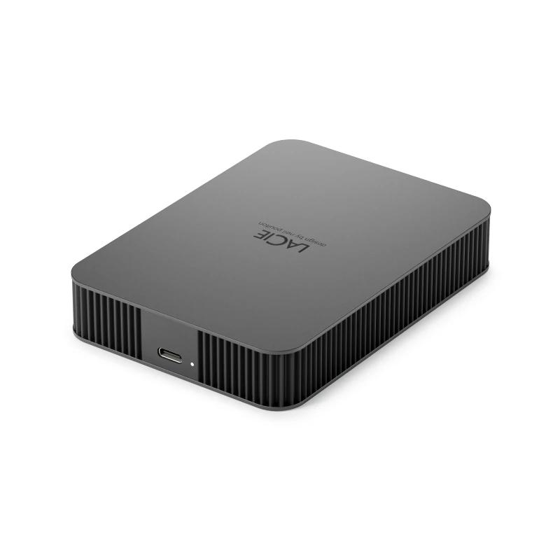 Lacie Mobile Drive Secure 5Tb 2.5" USB-C Gris - Imagen 3