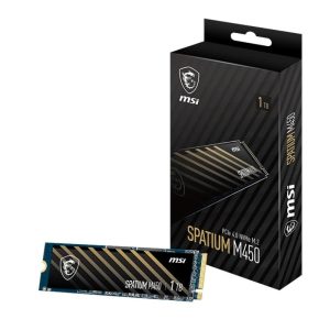 MSI SSD Spatium M450 1Tb PCIe 4.0 NVMe 3600 Mb-s