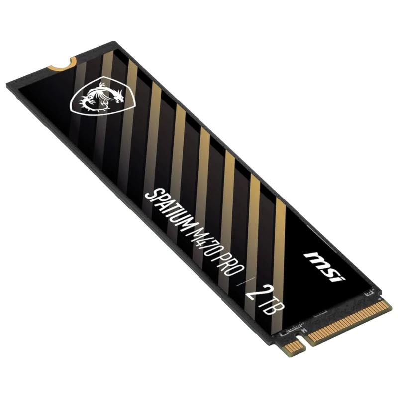 MSI SSD M470 PRO 2Tb PCIe 4.0 NVMe 6000 Mb-s - Imagen 2