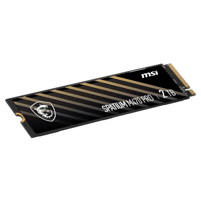 MSI SSD M470 PRO 2Tb PCIe 4.0 NVMe 6000 Mb-s - Imagen 3
