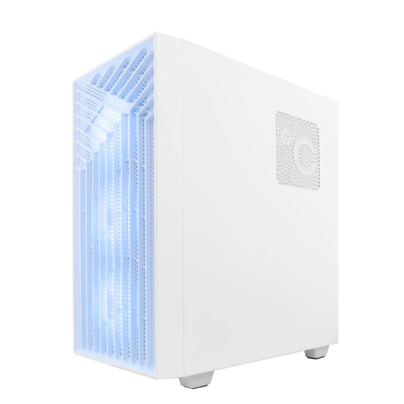 Coolbox Caja Gaming ATX GA300 GRIDLINE White - Imagen 3