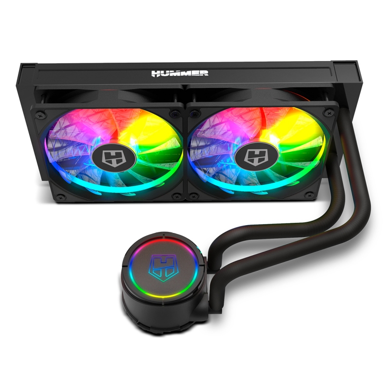 Nox Kit refrigeración Liquida Hummer H-240 ARGB - Imagen 2