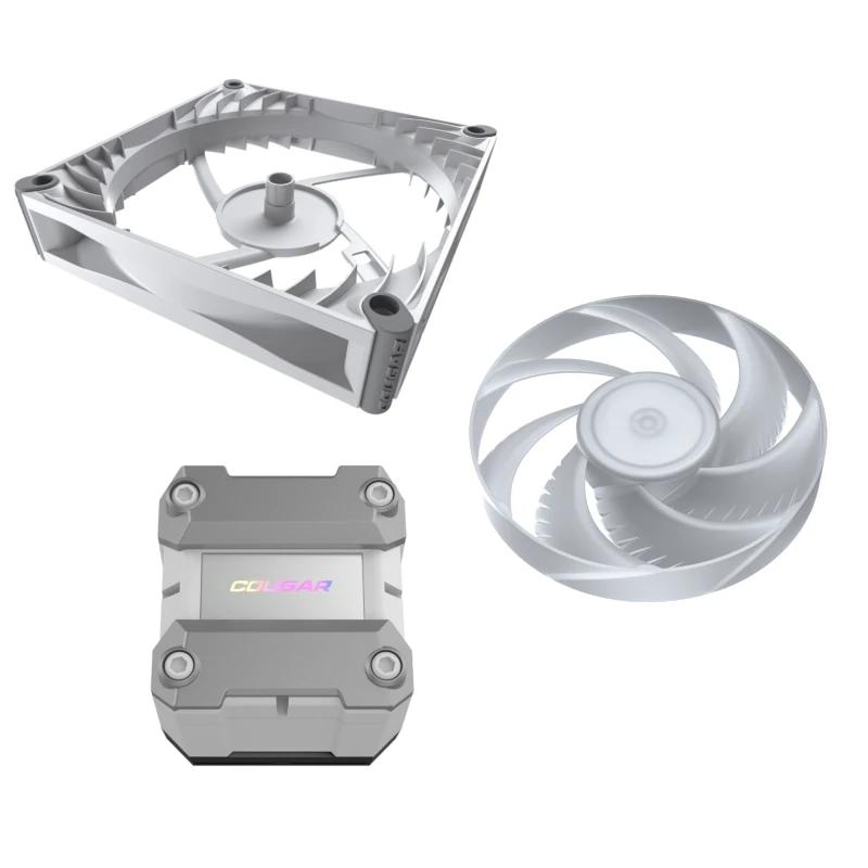 Cougar Poseidon Ultra 240 Argb Blanco - Imagen 4