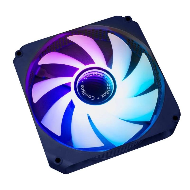 Coolbox Gaming Ventilador aux. INFINITY 12cm A-RGB - Imagen 2