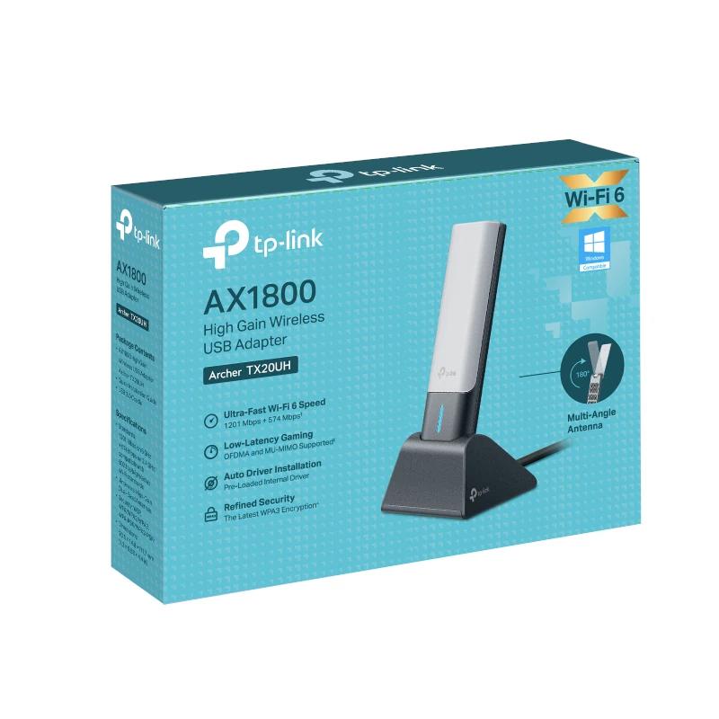 TP-Link Archer TX20UH Adaptador USB WiFi6 AX1800 - Imagen 4