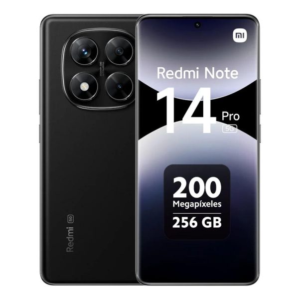XIAOMI Redmi Note 14 PRO 5G 6,67" 256GB 8GB Black - Imagen 2