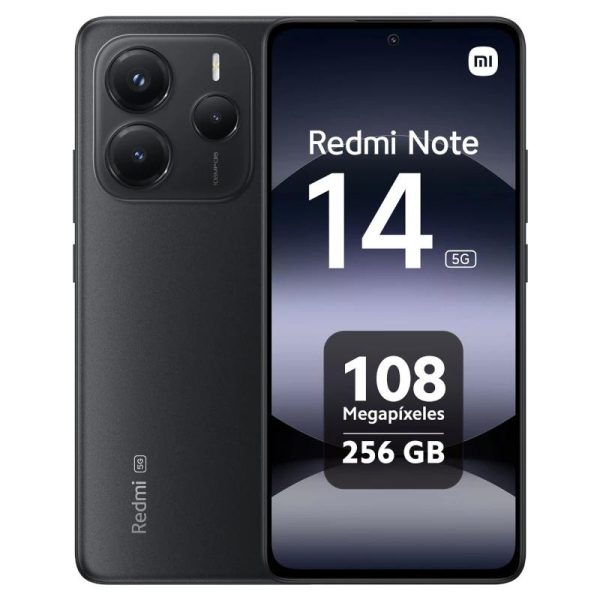 XIAOMI Redmi Note 14 5G 6,67" 256GB 8GB Black - Imagen 2