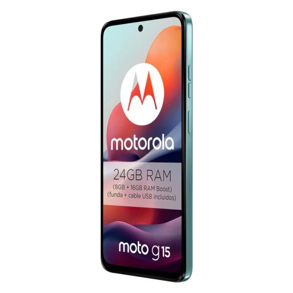 Motorola Moto G15 4G 6.7" 8Gb 512Gb Salt Air - Imagen 4