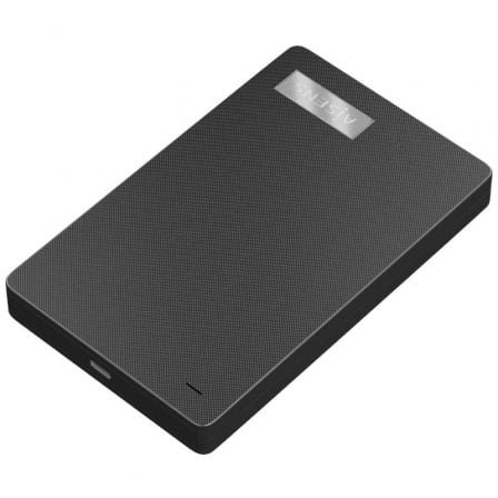 Caja Externa para Disco Duro de 2.5" Aisens ASE-2541B/ USB C/ Sin tornillos - Imagen 2