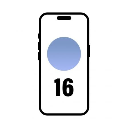 Apple iPhone 16 128GB/ 6.1"/ 5G/ Azul Ultramar