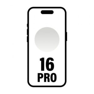 Apple iPhone 16 Pro 256GB/ 6.3"/ 5G/ Titanio Blanco