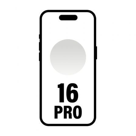 Apple iPhone 16 Pro 256GB/ 6.3"/ 5G/ Titanio Blanco