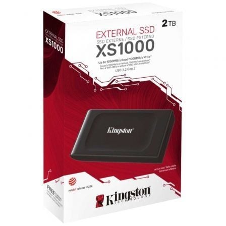 Kingston XS1000 Portable SSD 2Tb USB 3.2 tipo-C - Imagen 3