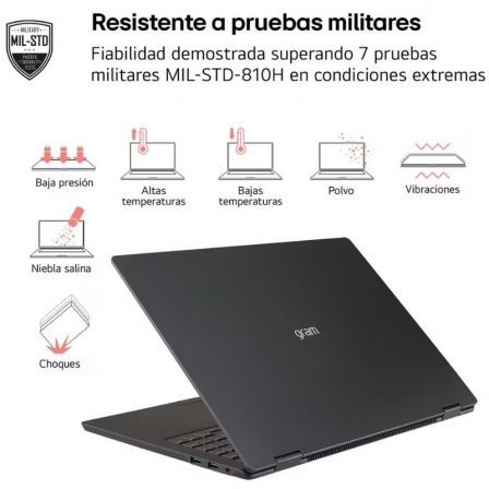 LG Gram 15Z80T-G.AU88B Ryzen AI 7-350/ 32GB/ 1TB SSD/ 15.6"/ Win11 - Imagen 4