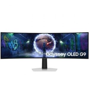 Smart Monitor Ultraparonamico Curvo Gaming Samsung Odyssey OLED G9 S49DG934SU 49"/ Dual QHD/ Multimedia/ 0.03ms/ 240Hz/ OLED/ Regulable en altura
