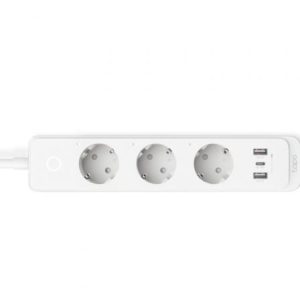 Regleta Inteligente TP-Link Tapo P300/ 3 Tomas de corriente/ 2 USB Tipo-A/ 1 USB Tipo-C/ WiFi/ Blanca
