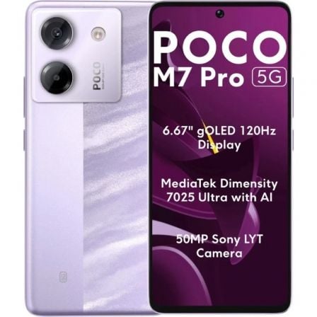 Xiaomi POCO M7 Pro 8GB/ 256GB/ 6.67"/ 5G/ Púrpura