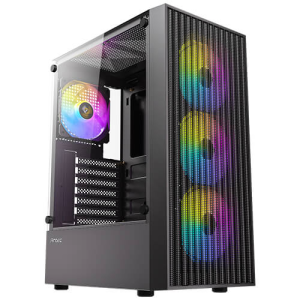 CAJA SEMITORRE ATX AX27 RGB ELITE NEGRO ANTEC
