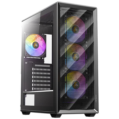 CAJA SEMITORRE ATX AX85 A-RGB NEGRO ANTEC